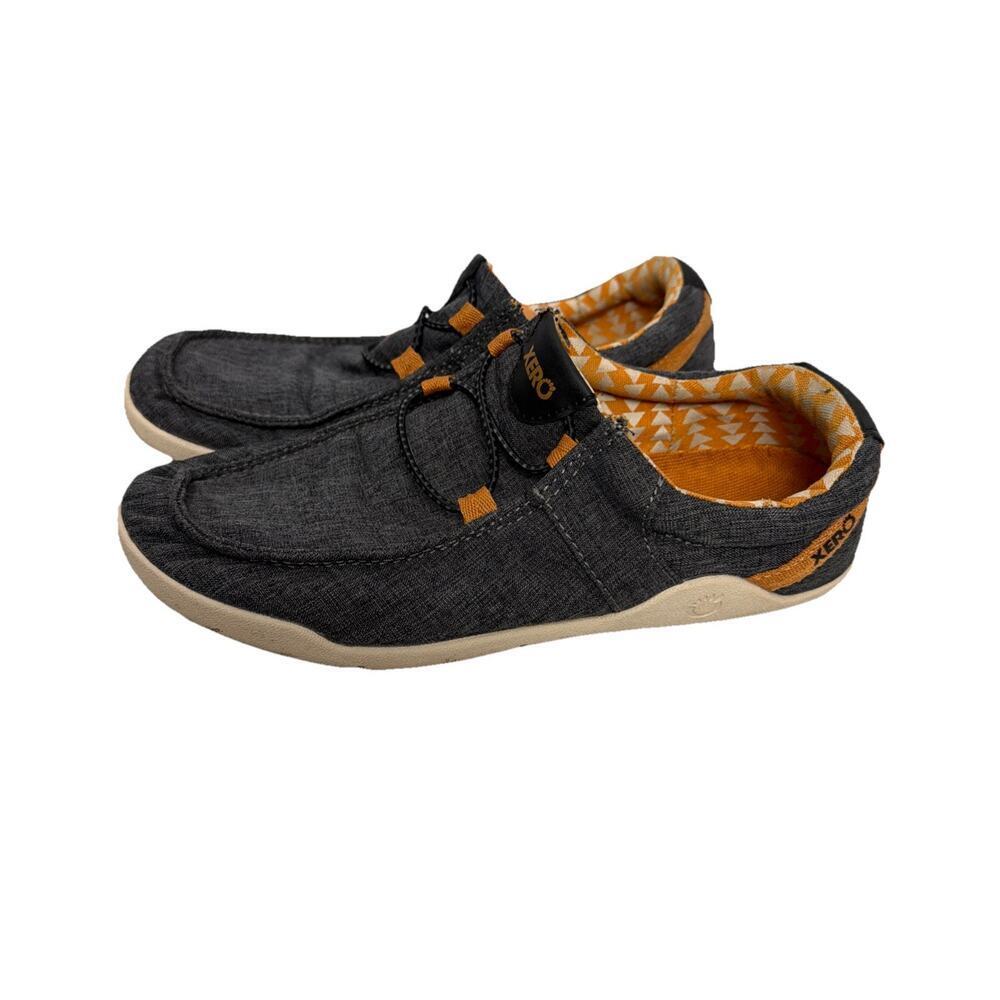 Xero Shoes Kona Sneakers Women's Asphalt Canvas Slip On Lightweight Shoes 5.5